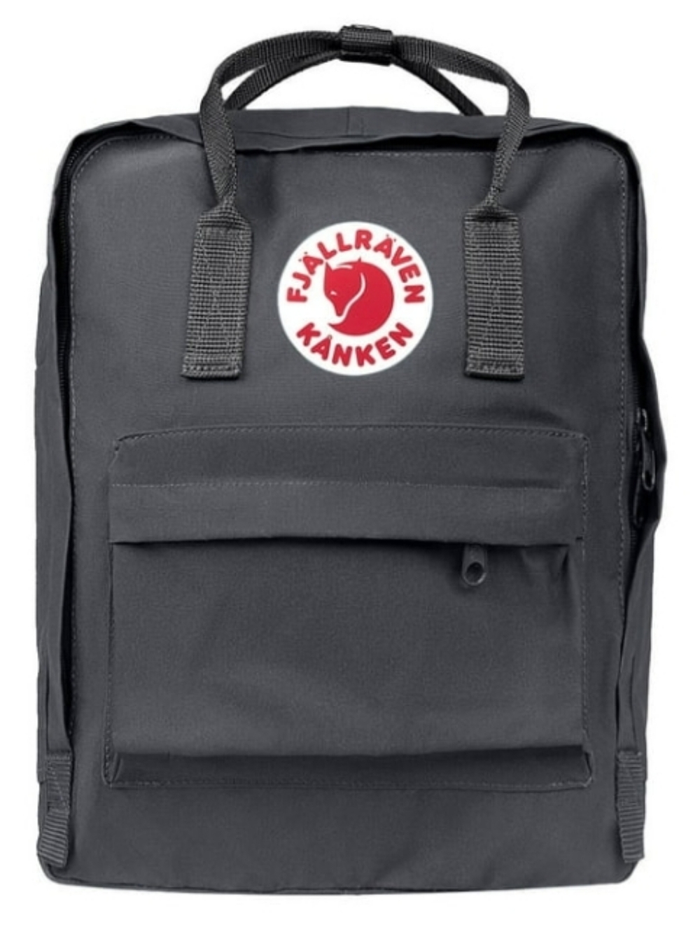 Fjallraven Kanken Backpack in Gray with Red Logo Nwot